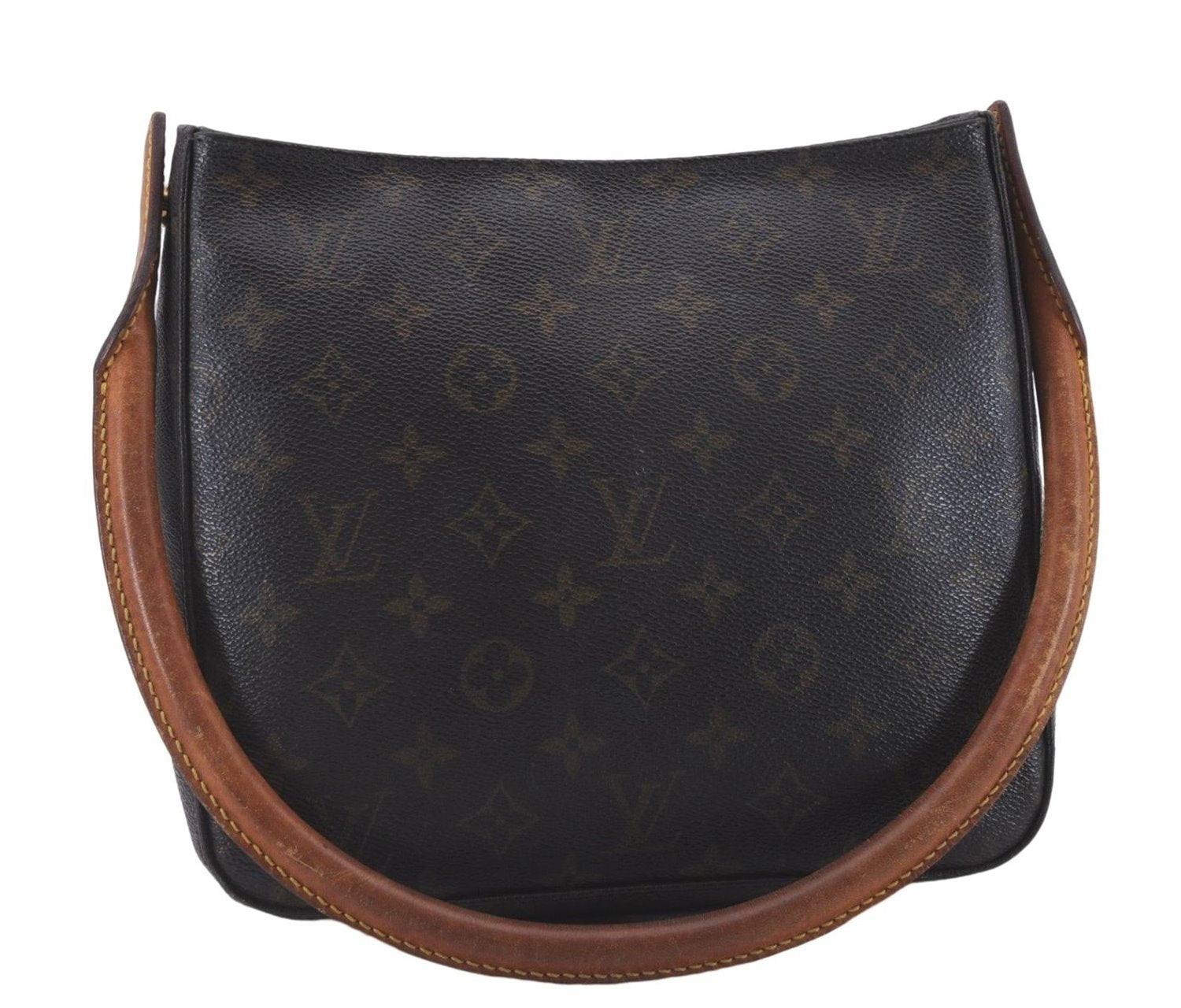 Authentic Louis Vuitton Monogram Looping MM Shoulder Bag M51146 LV 4744D