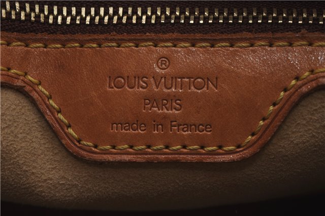 Authentic Louis Vuitton Monogram Looping MM Shoulder Bag M51146 LV 4744D