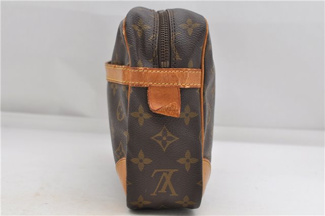 Authentic Louis Vuitton Monogram Compiegne 28 Clutch Hand Bag M51845 LV 4746D