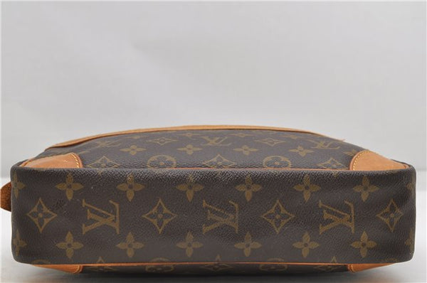 Authentic Louis Vuitton Monogram Compiegne 28 Clutch Hand Bag M51845 LV 4746D