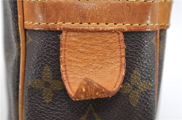 Authentic Louis Vuitton Monogram Compiegne 28 Clutch Hand Bag M51845 LV 4746D