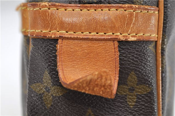 Authentic Louis Vuitton Monogram Compiegne 28 Clutch Hand Bag M51845 LV 4746D