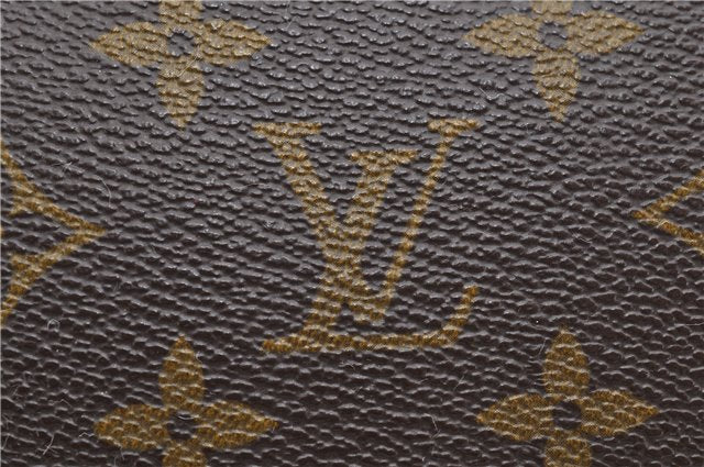 Authentic Louis Vuitton Monogram Compiegne 28 Clutch Hand Bag M51845 LV 4746D