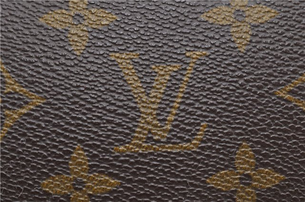 Authentic Louis Vuitton Monogram Compiegne 28 Clutch Hand Bag M51845 LV 4746D