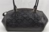 Authentic Louis Vuitton Vernis Sherwood PM Shoulder Hand Bag Black LV 4746I