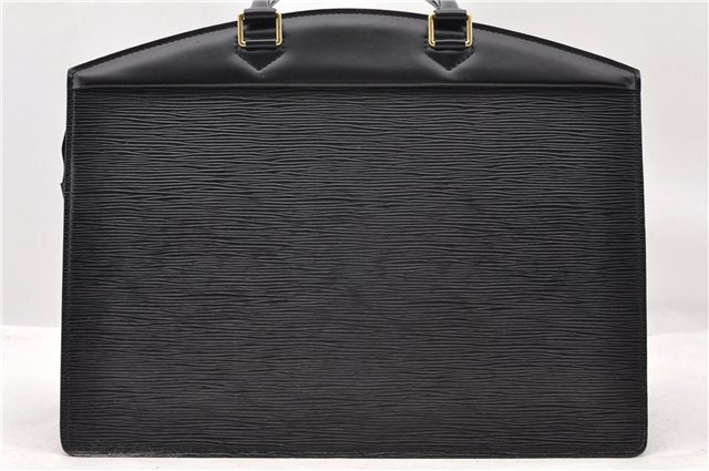 Authentic LOUIS VUITTON Epi Riviera Hand Bag Black M48182 LV 4748C