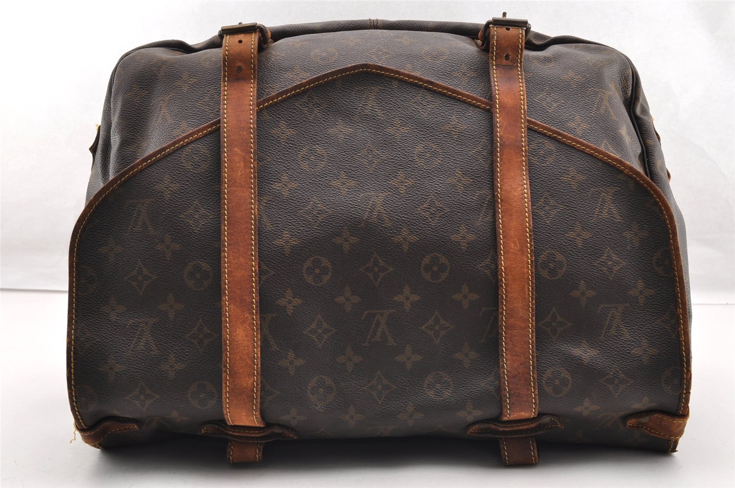 Authentic Louis Vuitton Monogram Saumur 43 Shoulder Cross Bag M42252 Junk 4748I
