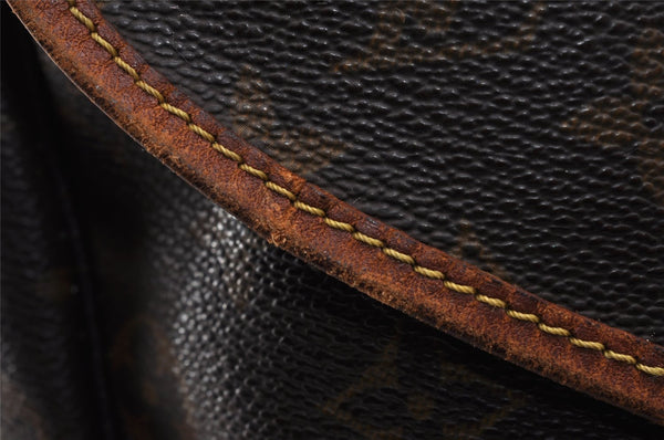 Authentic Louis Vuitton Monogram Saumur 43 Shoulder Cross Bag M42252 Junk 4748I