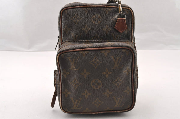Authentic Louis Vuitton Monogram Amazone Shoulder Cross Body Bag Old Model 4749I