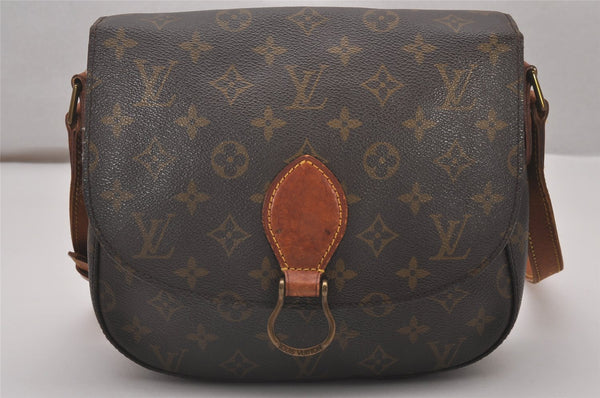 Authentic Louis Vuitton Monogram Saint Cloud GM M51242 Shoulder Cross Bag 4752I