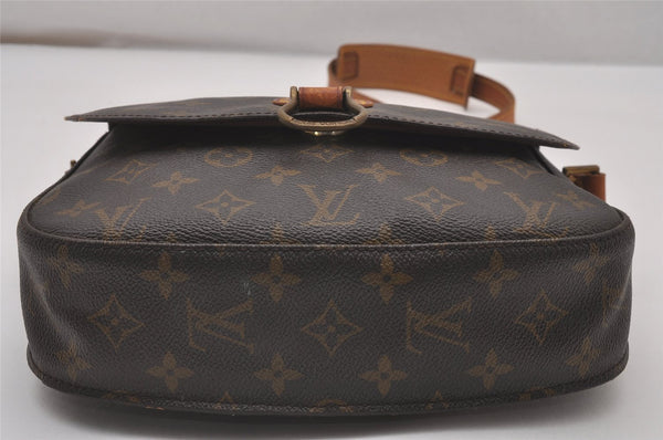 Authentic Louis Vuitton Monogram Saint Cloud GM M51242 Shoulder Cross Bag 4752I