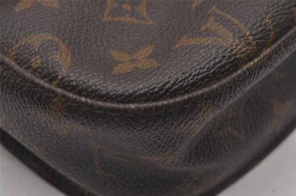 Authentic Louis Vuitton Monogram Saint Cloud GM M51242 Shoulder Cross Bag 4752I