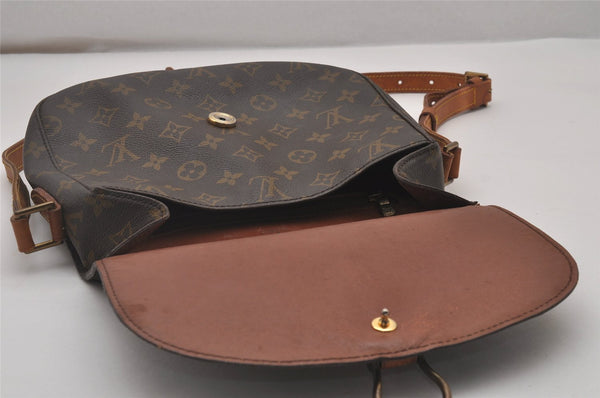 Authentic Louis Vuitton Monogram Saint Cloud GM M51242 Shoulder Cross Bag 4752I