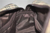 Authentic BURBERRY Nova Hand Bag Purse Canvas Leather Beige Brown 4753E