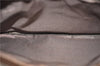 Authentic BURBERRY Nova Hand Bag Purse Canvas Leather Beige Brown 4753E