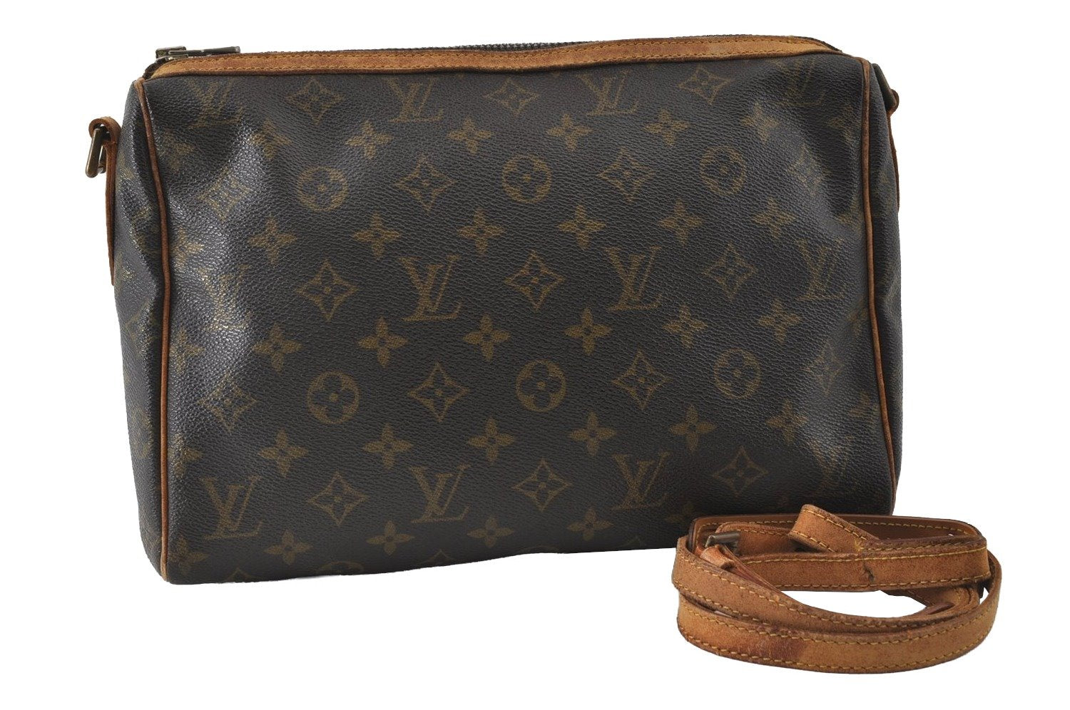 Authentic Louis Vuitton Monogram Tulleries MM Shoulder Bag M51348 Junk 4753I