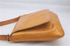 Auth Louis Vuitton Vernis Thompson Street Shoulder Bag Yellow M91071 LV 4754D