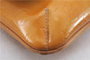 Auth Louis Vuitton Vernis Thompson Street Shoulder Bag Yellow M91071 LV 4754D