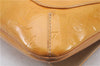 Auth Louis Vuitton Vernis Thompson Street Shoulder Bag Yellow M91071 LV 4754D