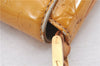 Auth Louis Vuitton Vernis Thompson Street Shoulder Bag Yellow M91071 LV 4754D