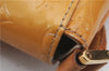 Auth Louis Vuitton Vernis Thompson Street Shoulder Bag Yellow M91071 LV 4754D
