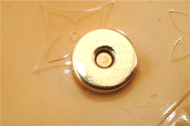 Auth Louis Vuitton Vernis Thompson Street Shoulder Bag Yellow M91071 LV 4754D