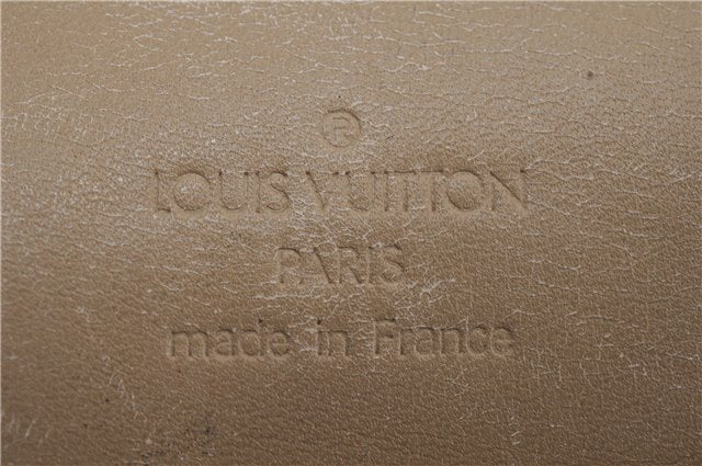 Auth Louis Vuitton Vernis Thompson Street Shoulder Bag Yellow M91071 LV 4754D