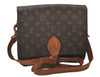 Authentic Louis Vuitton Monogram Cartouchiere GM M51252 Shoulder Cross Bag 4754I