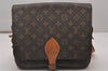 Authentic Louis Vuitton Monogram Cartouchiere GM M51252 Shoulder Cross Bag 4754I