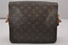 Authentic Louis Vuitton Monogram Cartouchiere GM M51252 Shoulder Cross Bag 4754I