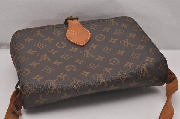 Authentic Louis Vuitton Monogram Cartouchiere GM M51252 Shoulder Cross Bag 4754I