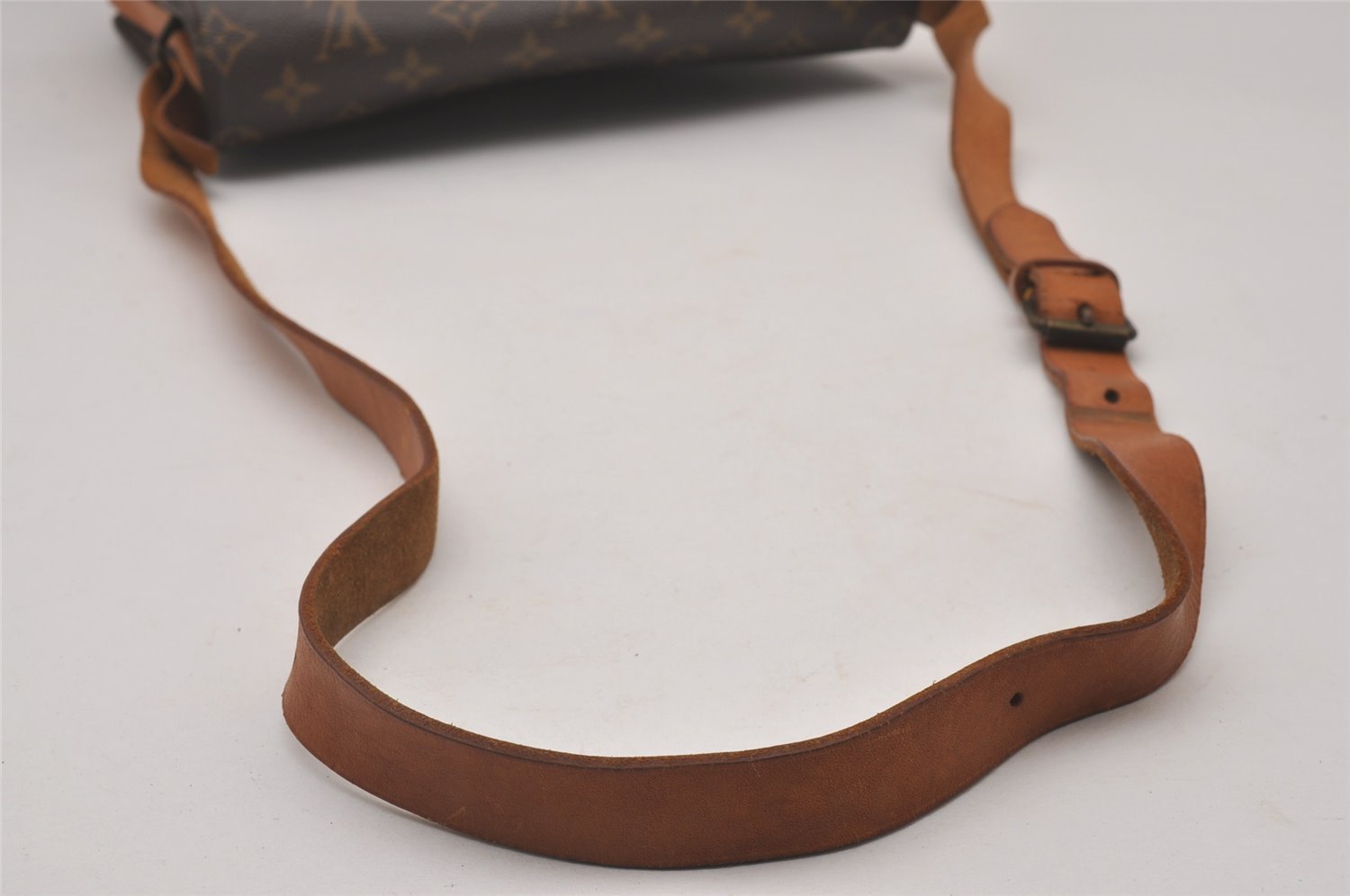 Authentic Louis Vuitton Monogram Cartouchiere GM M51252 Shoulder Cross Bag 4754I