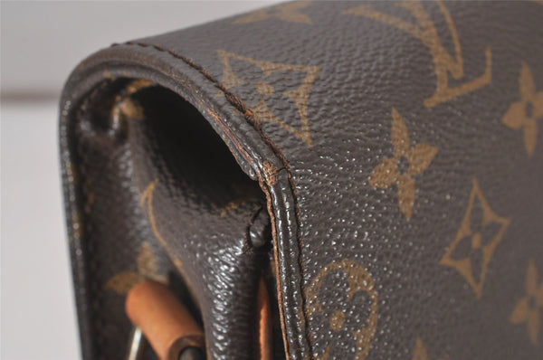 Authentic Louis Vuitton Monogram Cartouchiere GM M51252 Shoulder Cross Bag 4754I