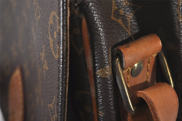 Authentic Louis Vuitton Monogram Cartouchiere GM M51252 Shoulder Cross Bag 4754I