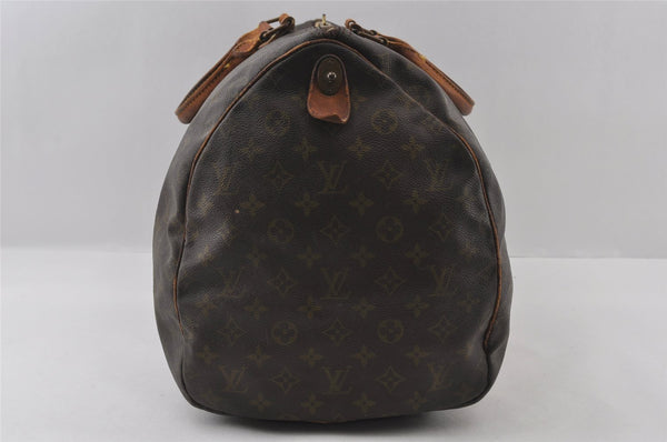 Authentic Louis Vuitton Monogram Keepall 55 Travel Boston Bag Old Model LV 4755I