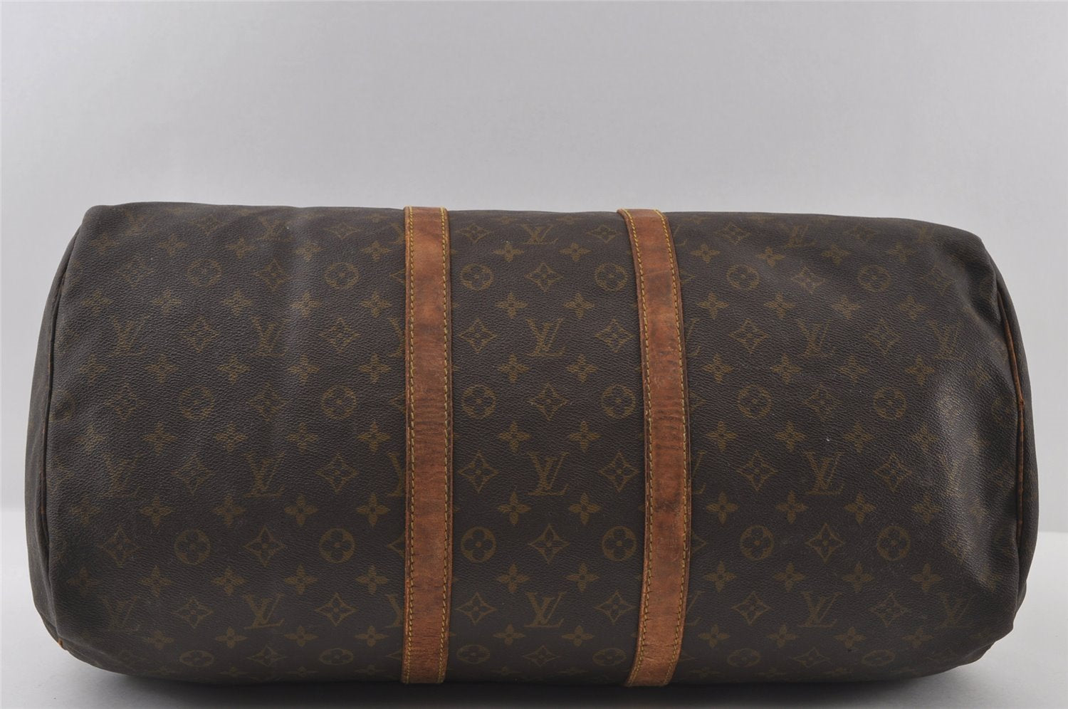 Authentic Louis Vuitton Monogram Keepall 55 Travel Boston Bag Old Model LV 4755I