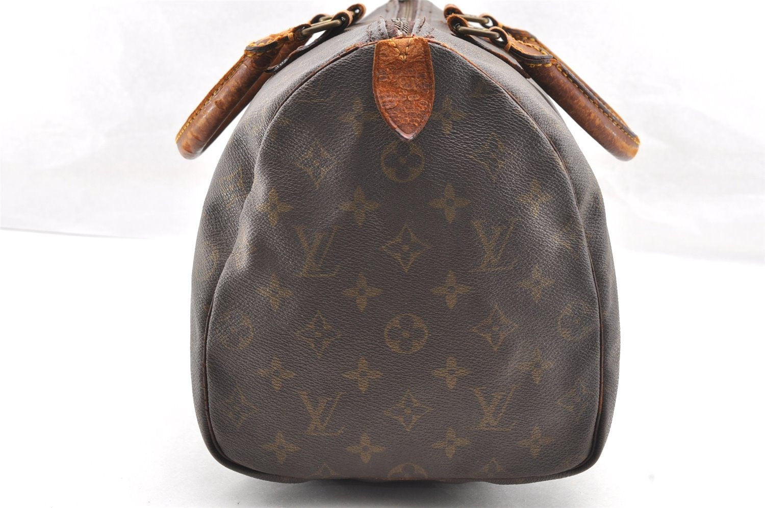 Authentic Louis Vuitton Monogram Speedy 35 Hand Boston Bag Old Model LV 4757I