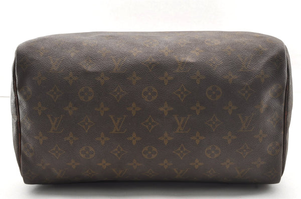 Authentic Louis Vuitton Monogram Speedy 35 Hand Boston Bag Old Model LV 4757I