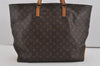Authentic Louis Vuitton Monogram Cabas Alto Shoulder Tote Bag M51152 LV 4759I