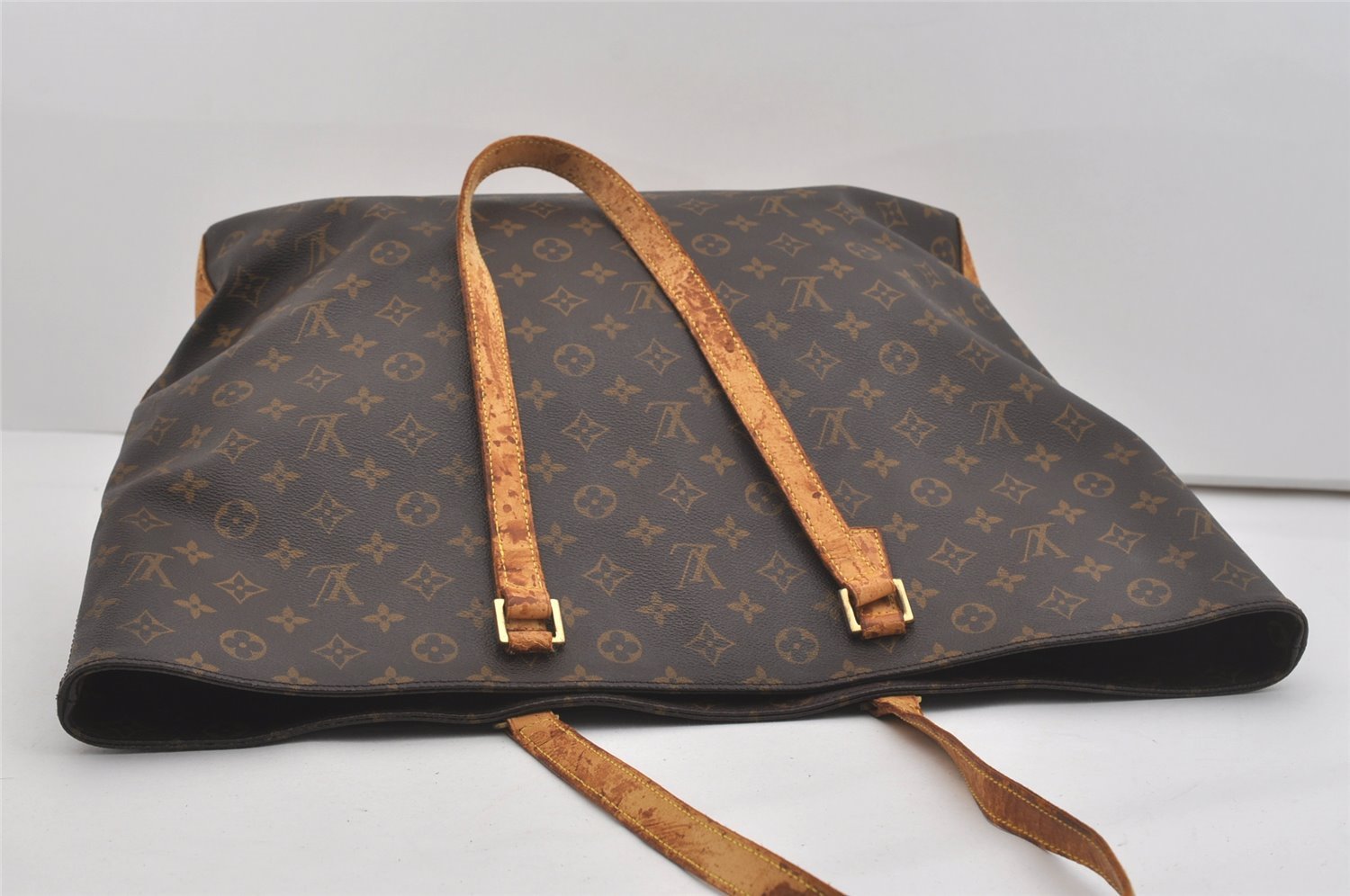 Authentic Louis Vuitton Monogram Cabas Alto Shoulder Tote Bag M51152 LV 4759I