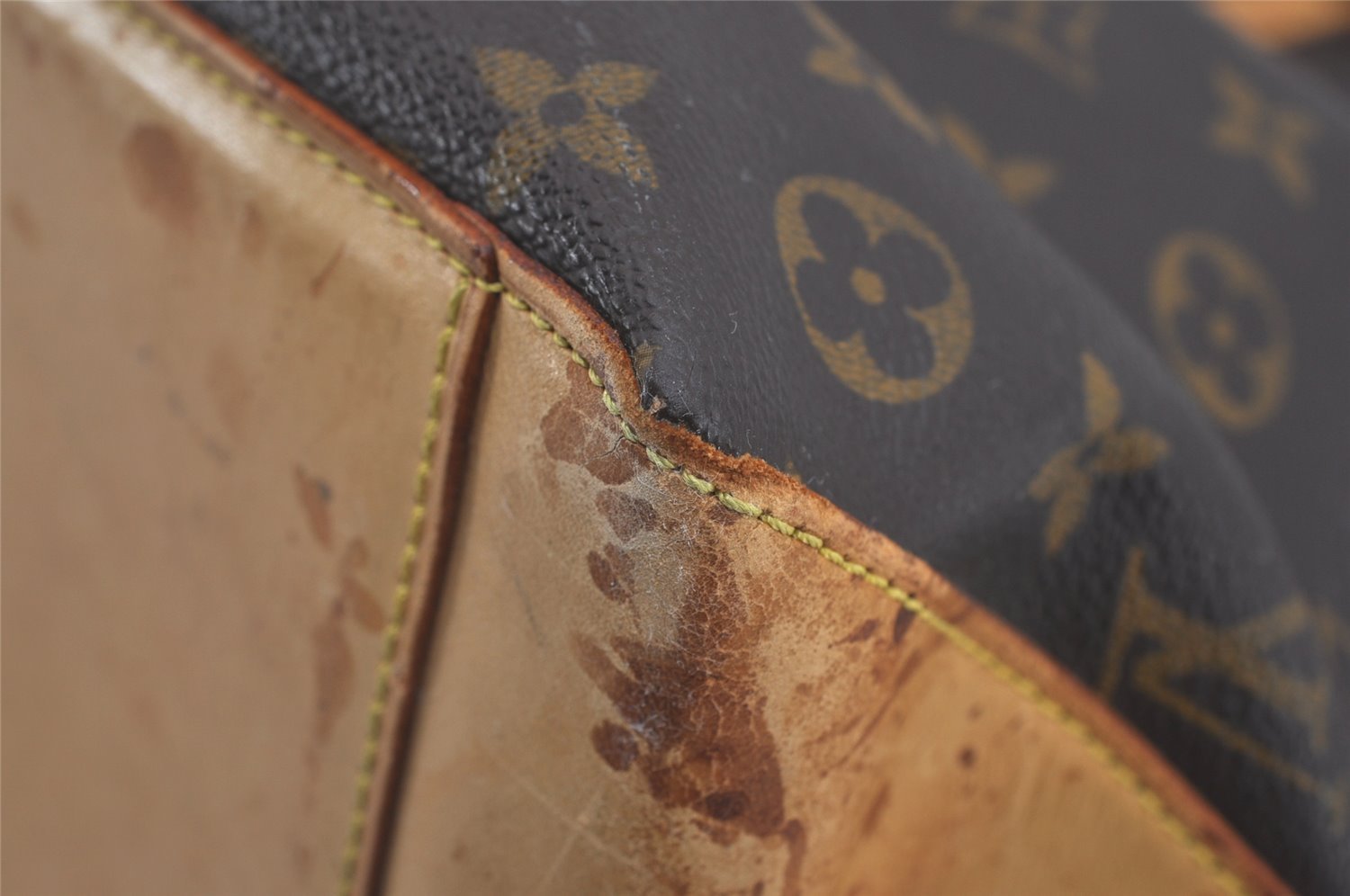 Authentic Louis Vuitton Monogram Cabas Alto Shoulder Tote Bag M51152 LV 4759I