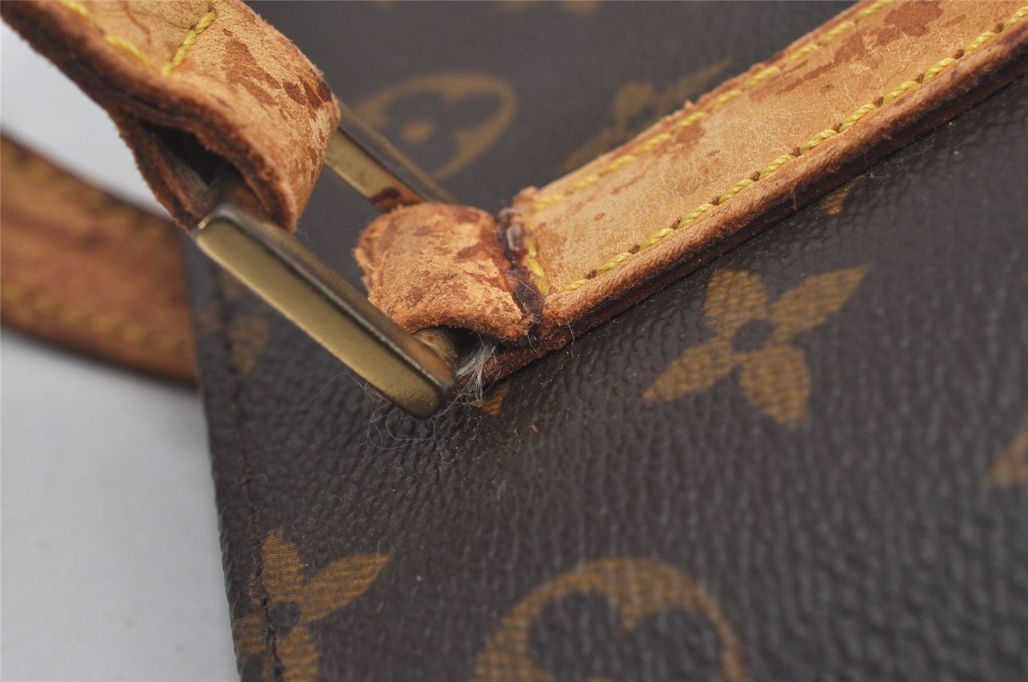 Authentic Louis Vuitton Monogram Cabas Alto Shoulder Tote Bag M51152 LV 4759I