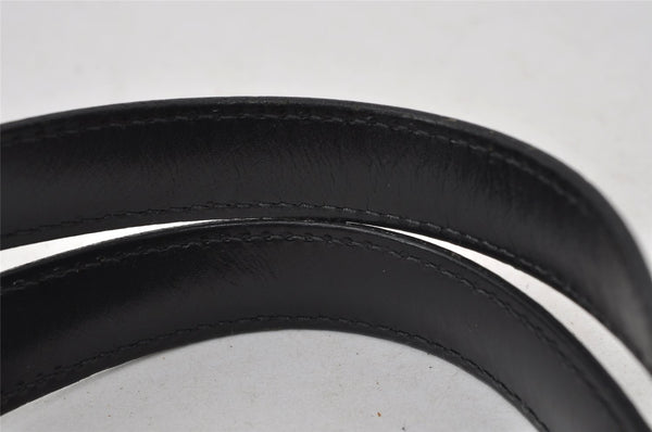 Louis Vuitton Epi Saint Jacques Poignet Long Shoulder Bag Black M52332 LV 4760I