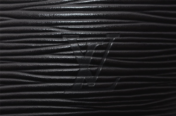 Louis Vuitton Epi Saint Jacques Poignet Long Shoulder Bag Black M52332 LV 4760I