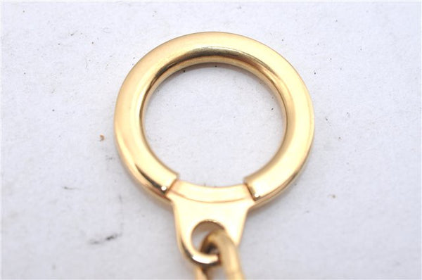 Authentic LOUIS VUITTON Charm Key Chain Anokre Gold M62694 LV 4761C