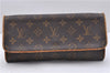Authentic Louis Vuitton Monogram Pochette Twin GM Shoulder Bag M51852 LV 4761D