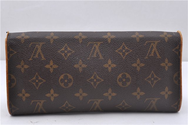 Authentic Louis Vuitton Monogram Pochette Twin GM Shoulder Bag M51852 LV 4761D