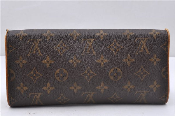 Authentic Louis Vuitton Monogram Pochette Twin GM Shoulder Bag M51852 LV 4761D