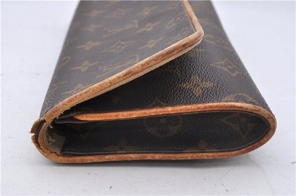 Authentic Louis Vuitton Monogram Pochette Twin GM Shoulder Bag M51852 LV 4761D