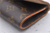 Authentic Louis Vuitton Monogram Pochette Twin GM Shoulder Bag M51852 LV 4761D